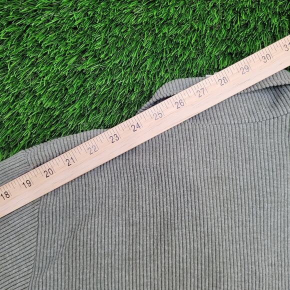 Vintage NO-Limits Cropped Jacket Women Medium 20x16 Ribbed USA - Picture 3 of 12